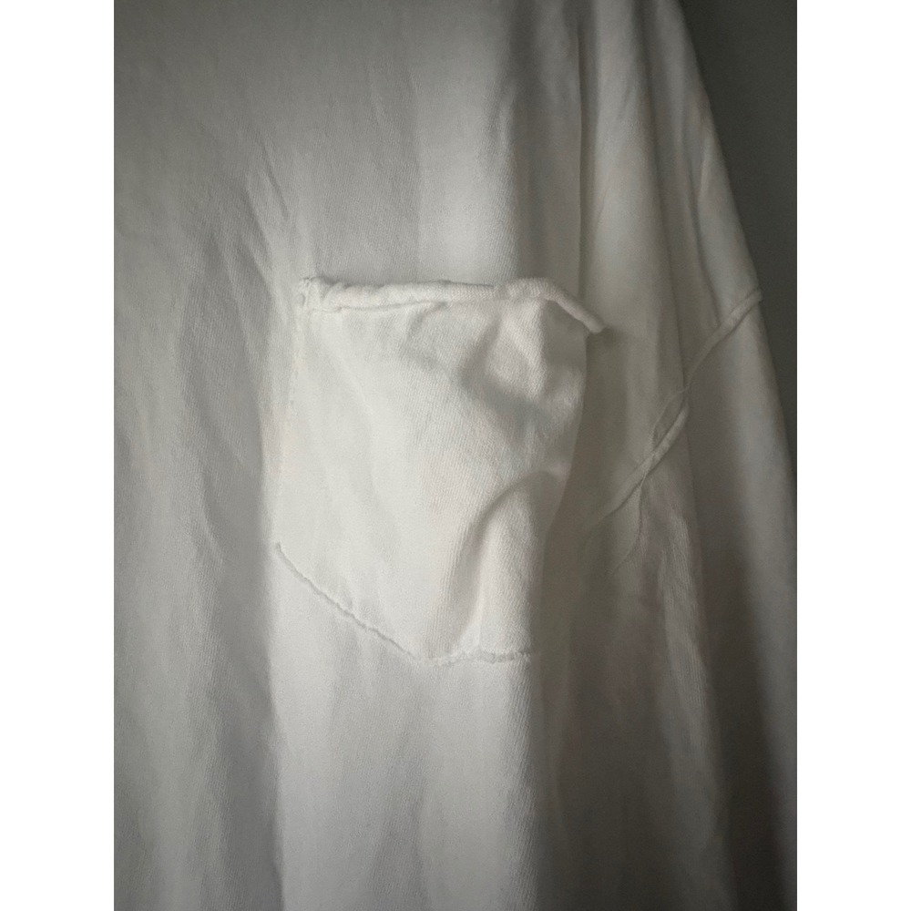 Free People We The Free Fade Into You White Long Sleeve Top Size Large - Picture 3 of 6